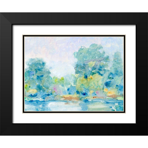Quiet Morning II Black Modern Wood Framed Art Print with Double Matting by OToole, Tim