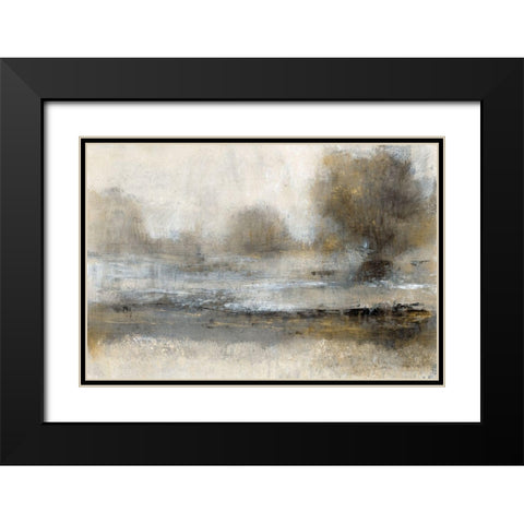 Gilt Landscape I Black Modern Wood Framed Art Print with Double Matting by OToole, Tim