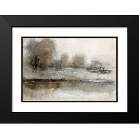 Gilt Landscape II Black Modern Wood Framed Art Print with Double Matting by OToole, Tim