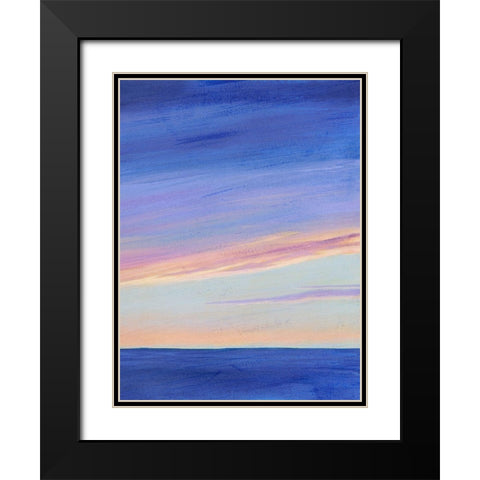 Sunbeam Twilight II Black Modern Wood Framed Art Print with Double Matting by Popp, Grace