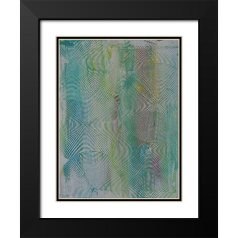 37 Turns I Black Modern Wood Framed Art Print with Double Matting by Avondet, Natalie