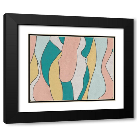 Hidden Figures I Black Modern Wood Framed Art Print with Double Matting by Saunders, Alonzo