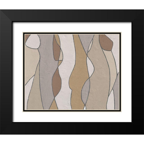 Neutral Hidden Figures II Black Modern Wood Framed Art Print with Double Matting by Saunders, Alonzo