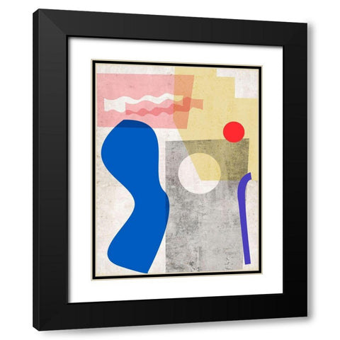 Light and Cloud II Black Modern Wood Framed Art Print with Double Matting by Wang, Melissa