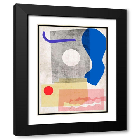 Light and Cloud III Black Modern Wood Framed Art Print with Double Matting by Wang, Melissa