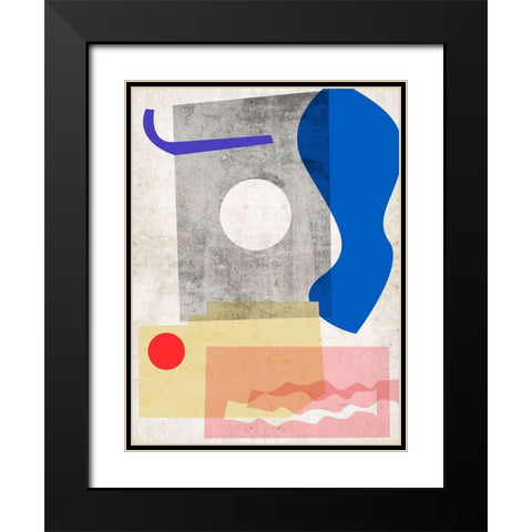Light and Cloud III Black Modern Wood Framed Art Print with Double Matting by Wang, Melissa
