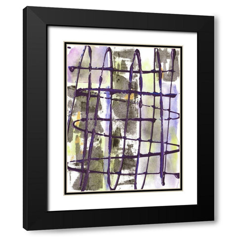 Fog City I Black Modern Wood Framed Art Print with Double Matting by Wang, Melissa