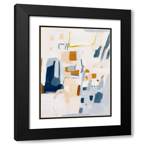 Gismo II Black Modern Wood Framed Art Print with Double Matting by Barnes, Victoria