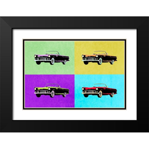 Pop Art Classics III Black Modern Wood Framed Art Print with Double Matting by Warren, Annie