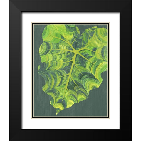 Elephant Ears II Black Modern Wood Framed Art Print with Double Matting by Popp, Grace