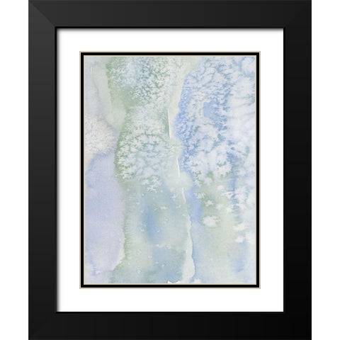 Sea Salt Reverie III Black Modern Wood Framed Art Print with Double Matting by Caroline, Emma