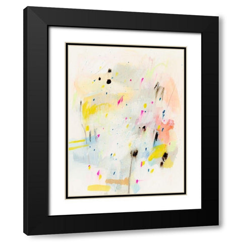 Sprinkle I Black Modern Wood Framed Art Print with Double Matting by Barnes, Victoria