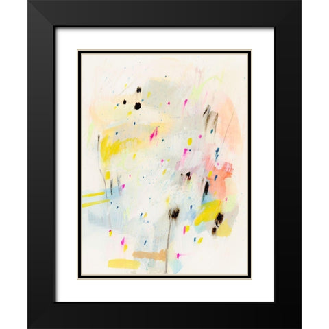 Sprinkle I Black Modern Wood Framed Art Print with Double Matting by Barnes, Victoria