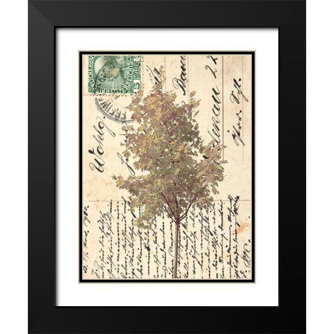 In Good Spirits II Black Modern Wood Framed Art Print with Double Matting by Saunders, Alonzo