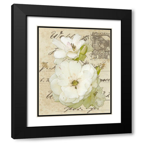 Wishing You Well I Black Modern Wood Framed Art Print with Double Matting by Saunders, Alonzo