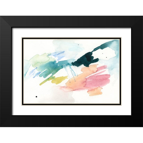 Candy Sky I Black Modern Wood Framed Art Print with Double Matting by Barnes, Victoria