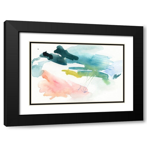 Candy Sky II Black Modern Wood Framed Art Print with Double Matting by Barnes, Victoria