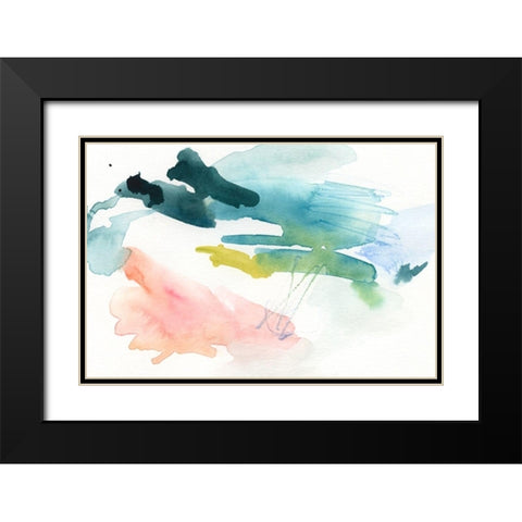 Candy Sky II Black Modern Wood Framed Art Print with Double Matting by Barnes, Victoria