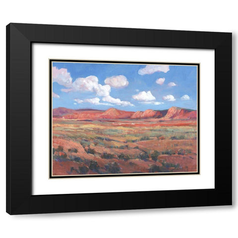 Distant Mesa I Black Modern Wood Framed Art Print with Double Matting by OToole, Tim