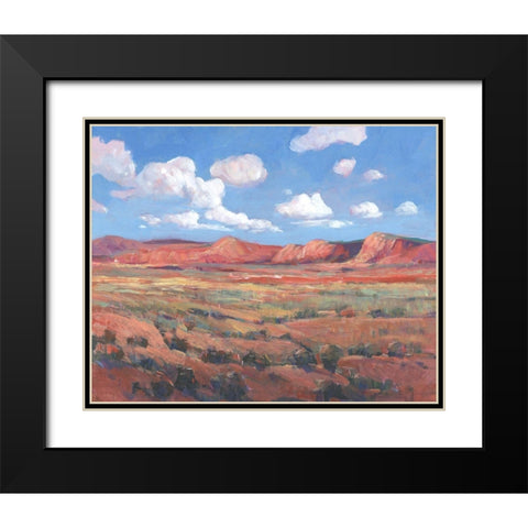 Distant Mesa I Black Modern Wood Framed Art Print with Double Matting by OToole, Tim