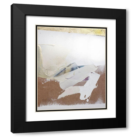 Gold Divided I Black Modern Wood Framed Art Print with Double Matting by Youngstrom, Kent