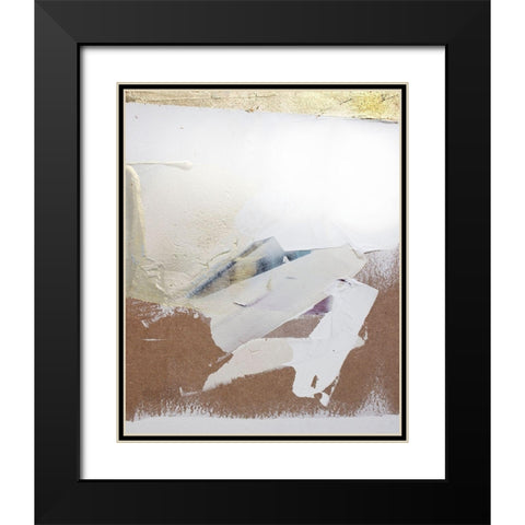 Gold Divided I Black Modern Wood Framed Art Print with Double Matting by Youngstrom, Kent