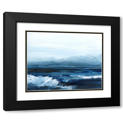 View from the Lighthouse I Black Modern Wood Framed Art Print with Double Matting by Popp, Grace