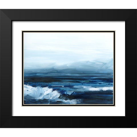 View from the Lighthouse I Black Modern Wood Framed Art Print with Double Matting by Popp, Grace