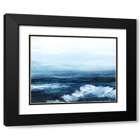 View from the Lighthouse II Black Modern Wood Framed Art Print with Double Matting by Popp, Grace