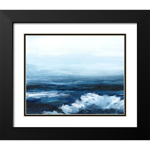 View from the Lighthouse II Black Modern Wood Framed Art Print with Double Matting by Popp, Grace