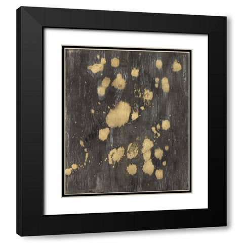 Celestial Downpour Black Modern Wood Framed Art Print with Double Matting by Arbel, Lori