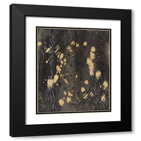 Cosmic Footprints Black Modern Wood Framed Art Print with Double Matting by Arbel, Lori