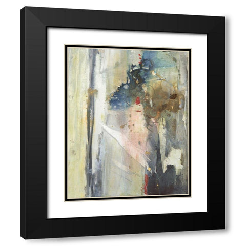 Vision II Black Modern Wood Framed Art Print with Double Matting by Combs, Joyce
