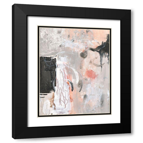 Sweet and Light II Black Modern Wood Framed Art Print with Double Matting by Combs, Joyce