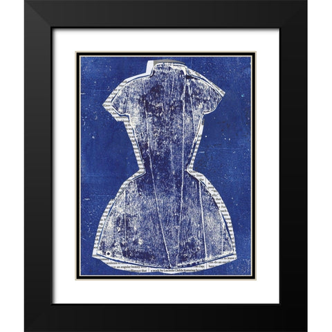 Formal Black Modern Wood Framed Art Print with Double Matting by Combs, Joyce