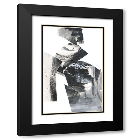 Fiesta Collage III Black Modern Wood Framed Art Print with Double Matting by Combs, Joyce