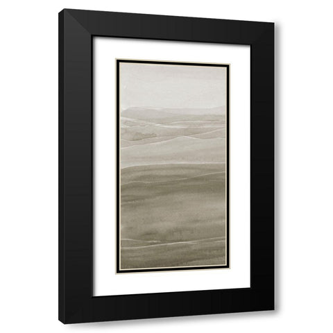 Foggy I Black Modern Wood Framed Art Print with Double Matting by Ludwig, Alicia