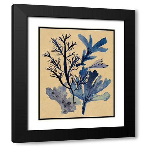 Underwater Forest I Black Modern Wood Framed Art Print with Double Matting by Wang, Melissa
