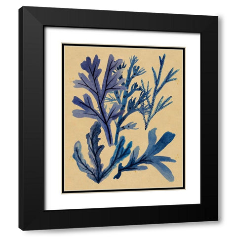 Underwater Forest IV Black Modern Wood Framed Art Print with Double Matting by Wang, Melissa