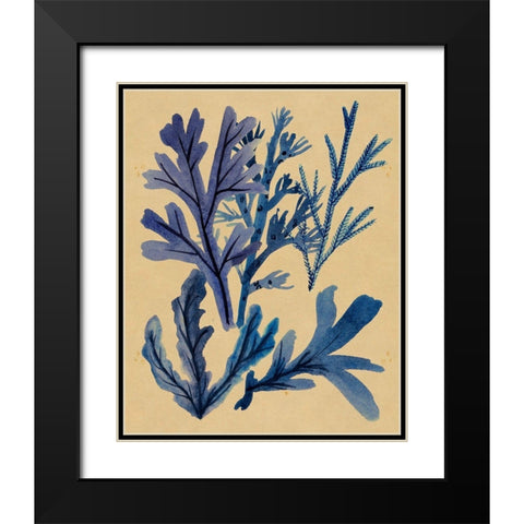 Underwater Forest IV Black Modern Wood Framed Art Print with Double Matting by Wang, Melissa