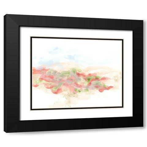 Dappled Dune I Black Modern Wood Framed Art Print with Double Matting by Vess, June Erica
