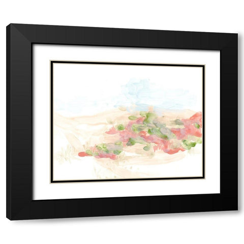 Dappled Dune II Black Modern Wood Framed Art Print with Double Matting by Vess, June Erica