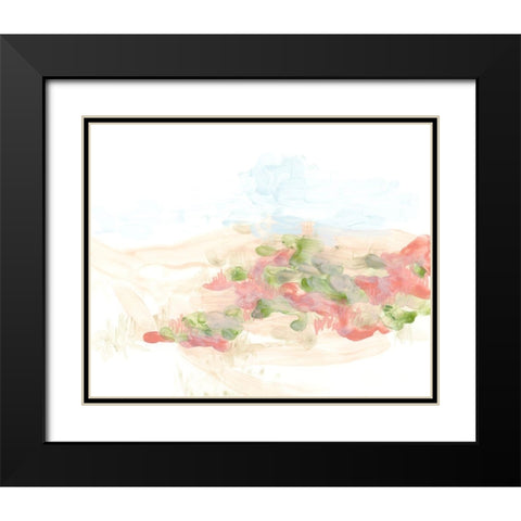 Dappled Dune II Black Modern Wood Framed Art Print with Double Matting by Vess, June Erica