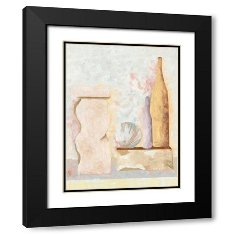 Table Top Stills III Black Modern Wood Framed Art Print with Double Matting by Wang, Melissa
