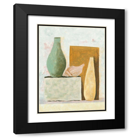 Table Top Stills IV Black Modern Wood Framed Art Print with Double Matting by Wang, Melissa