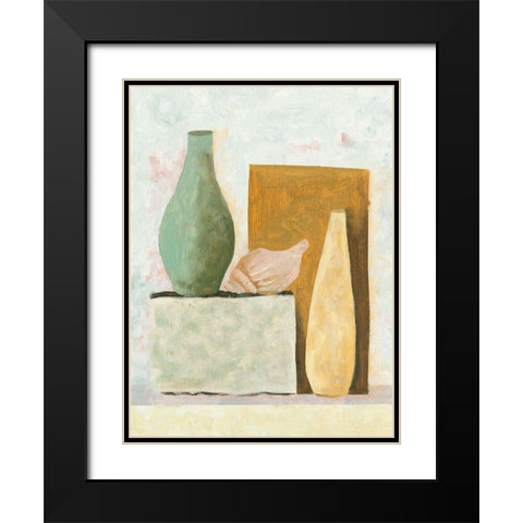 Table Top Stills IV Black Modern Wood Framed Art Print with Double Matting by Wang, Melissa