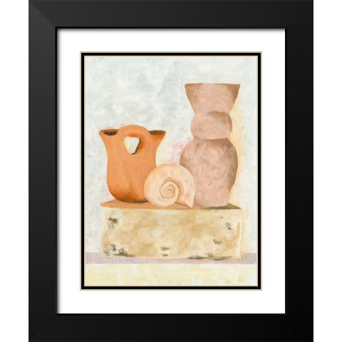 Table Top Stills VI Black Modern Wood Framed Art Print with Double Matting by Wang, Melissa