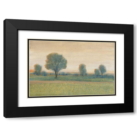 Path at Sunset I Black Modern Wood Framed Art Print with Double Matting by OToole, Tim