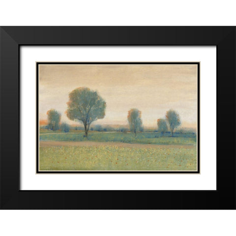 Path at Sunset I Black Modern Wood Framed Art Print with Double Matting by OToole, Tim