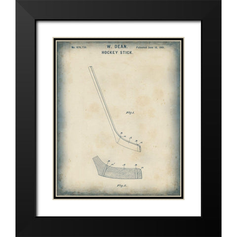Patented Sport III Black Modern Wood Framed Art Print with Double Matting by Studio W